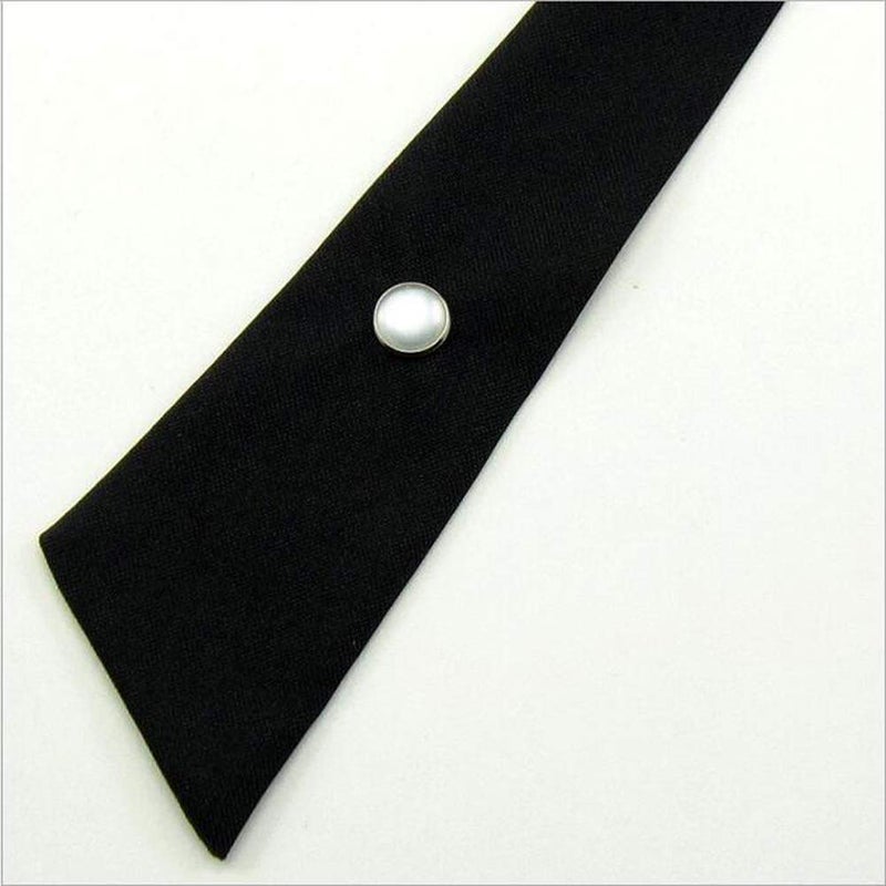 BOGZON Tie for Men Women Adjustable Criss-Cross Bowtie School Uniform Pre Tied Bows for Girls Neck Tie Accessories PTK03 (Black New) - Image 5
